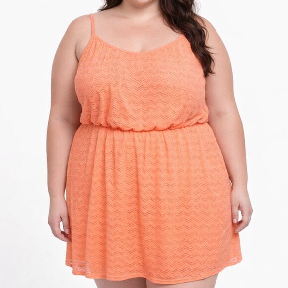 Rwish Dresses & Skirts - Bright Coral Summer Dress – Effortless Style and Comfort